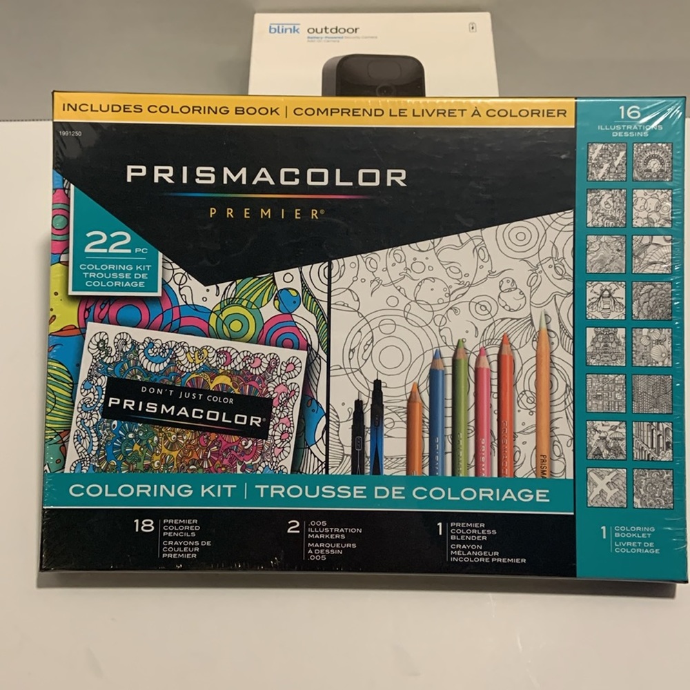 NWT- PRISMACOLOR Coloring Kit